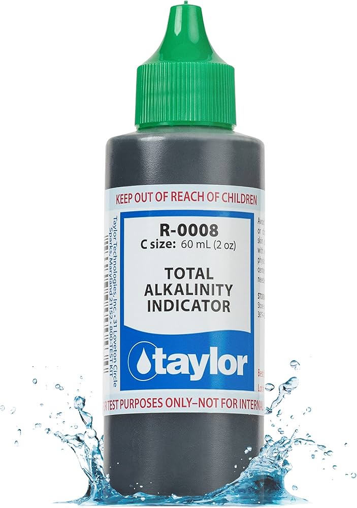 Taylor R-0008 Total Alkalinity Indicator Droper Bottle 2oz