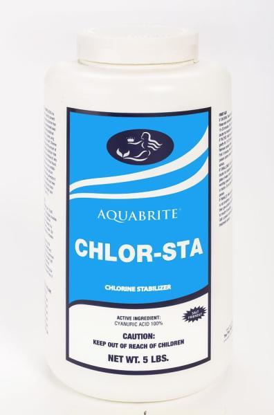 AquaBrite Cyanuric Acid Pool Stabilizer 8LB for Clear Water
