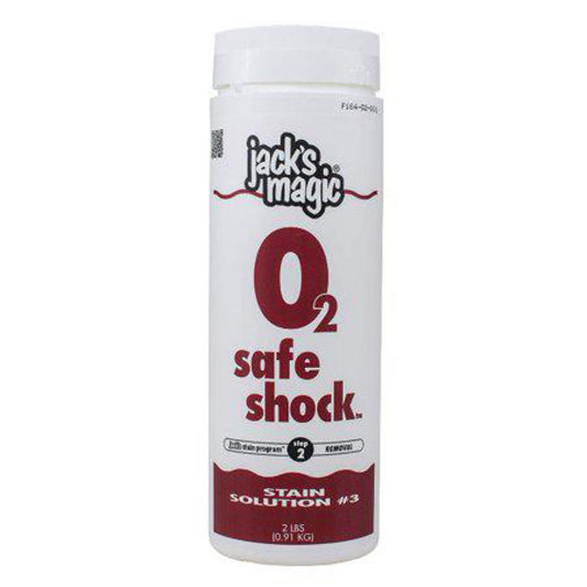 Jack's Magic Stain Solution #3 O2 Safe Shock Oxidizer 2lb Non-Chlorine