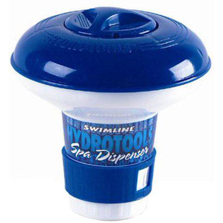 PoolStyle Chemical Dispenser for 1.5" Tablets Blue Amp; White K033BU