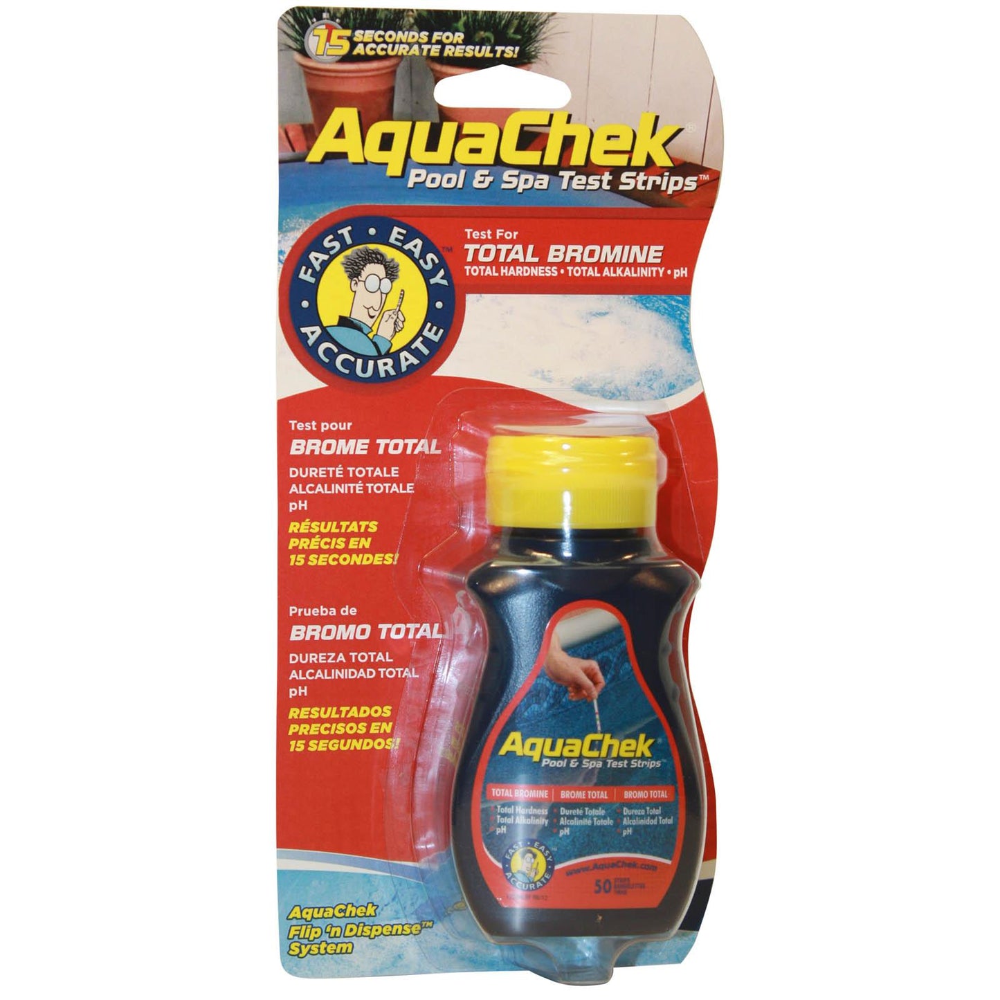 AquaChek Bromine Test Strips Kit