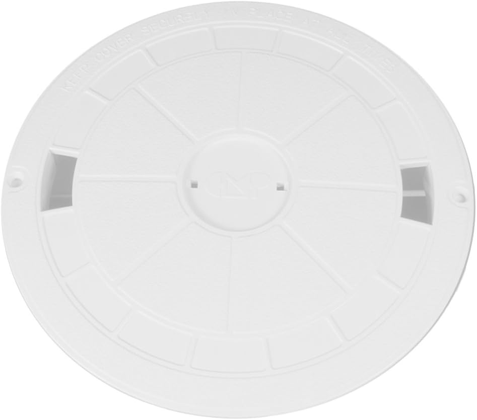 Custom 25544-000-000 Round Skimmer Cover - White