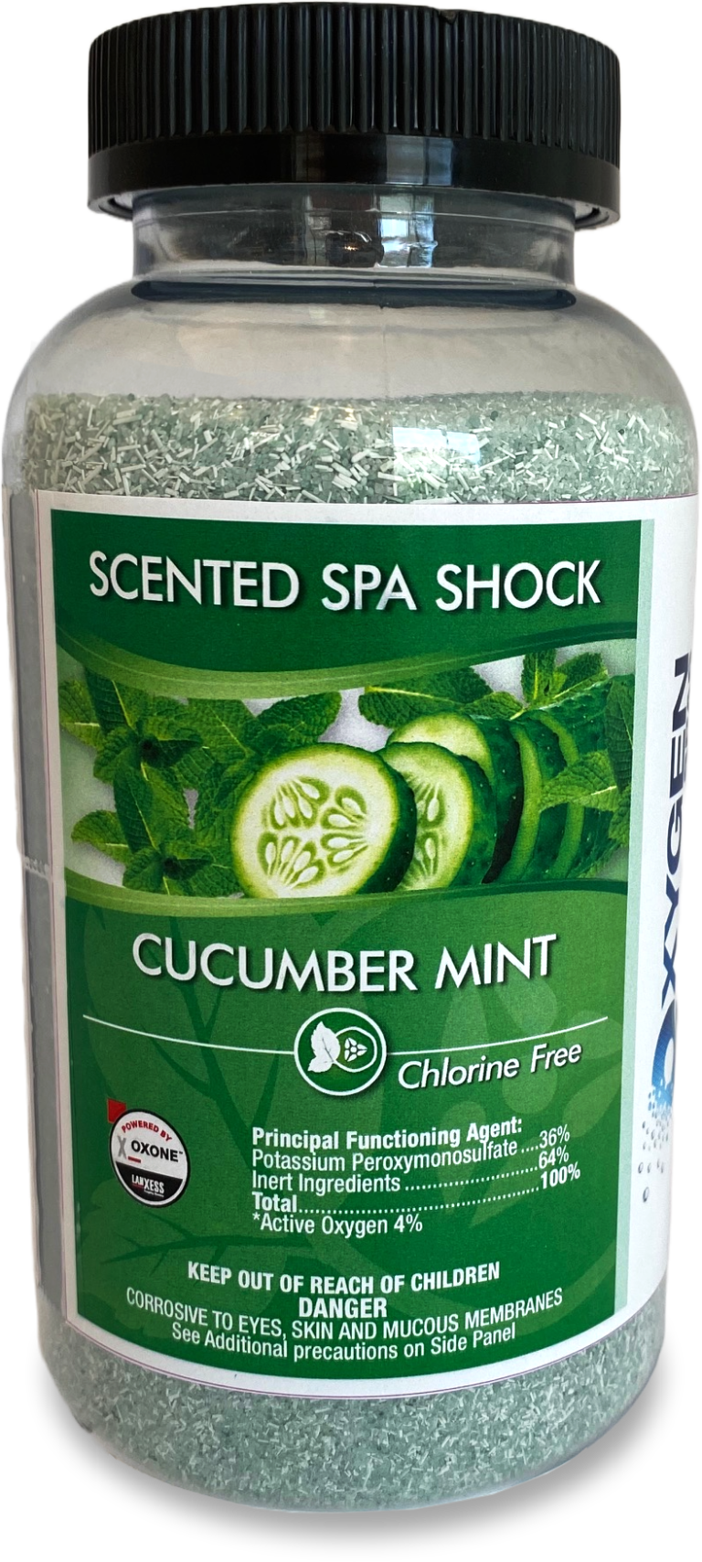 Pure + Simple Cucumber Mint Shock (Scented Spa Shock)