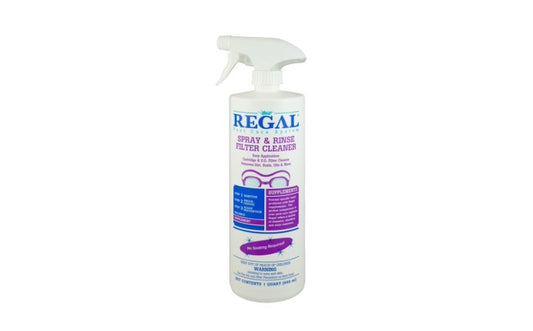 Regal Spray & Rinse Filter Cleaner 1QT