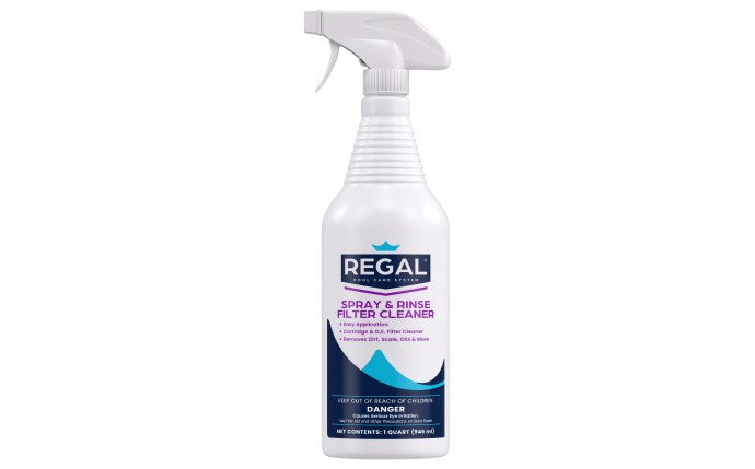 Regal Spray & Rinse Filter Cleaner 1QT