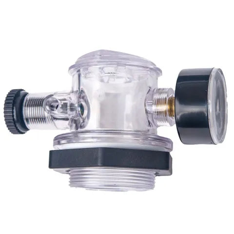 CMP Air Release Clear Valve w/Gauge 273564