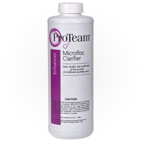 Proteam Microfloc Clarifier for Crystal Clear Pool Water