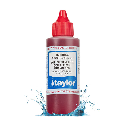 Taylor R-0004 pH Indicator Solution (for 2000 Series), Phenol Red