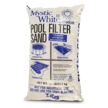 US Silica Mystic White II Swimming Pool Filter Sand Pound Bag