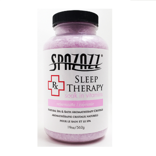 Spazazz RX Therapy Crystals 19oz Container, (Sleep Therapy- Rejuvenate) 609