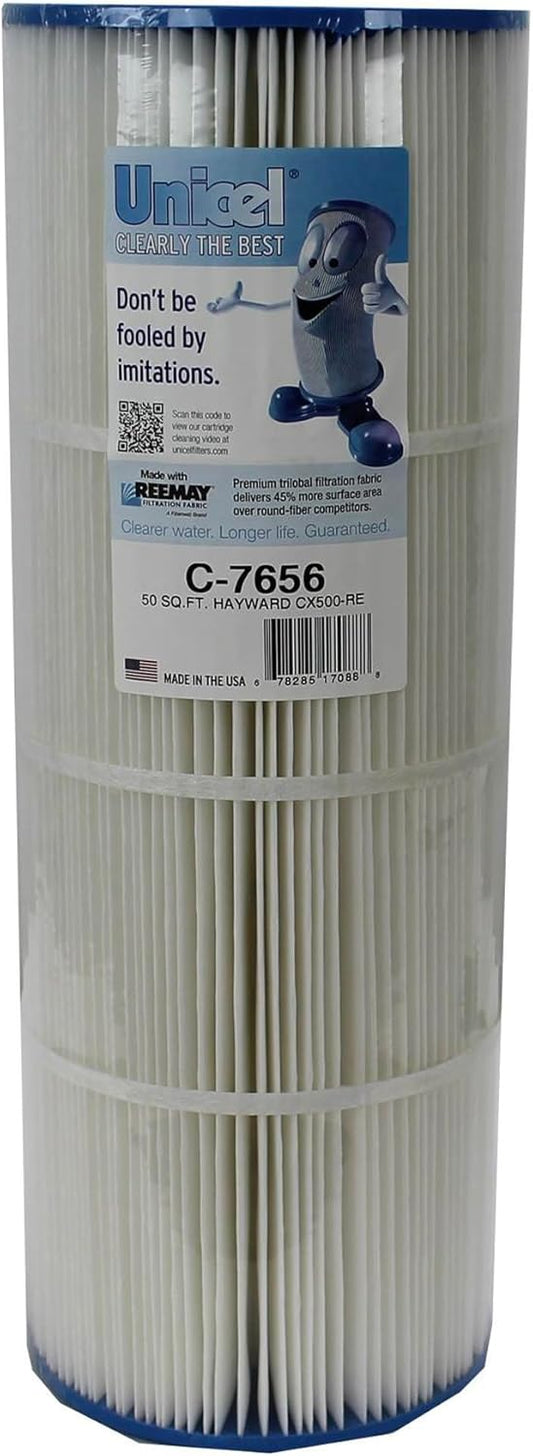 Unicel C-7656 Hayward Hot Tub and Spa 7 Inch Filter Pump 50 Square Foot Replacement Cartridge for C500 and CX500-RE Model Hot Tubs