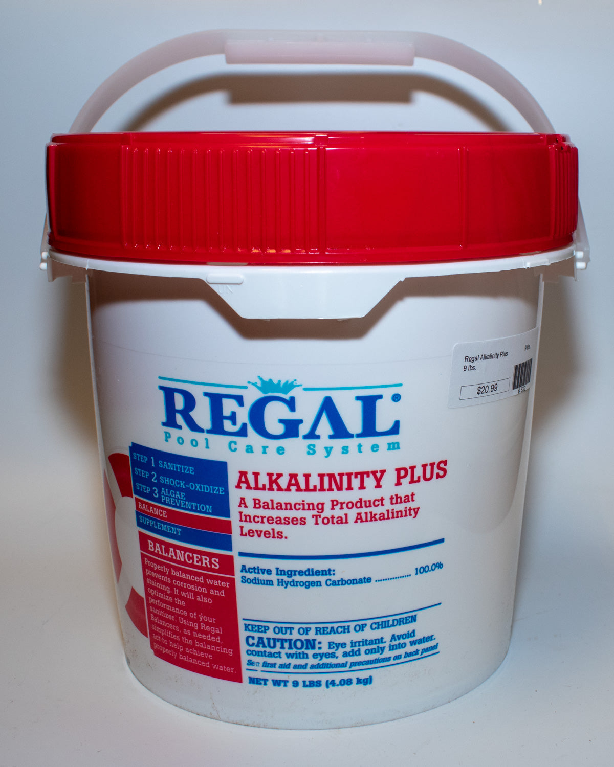 Regal Alkalinity Plus 5LB Pail for Balanced Water Care