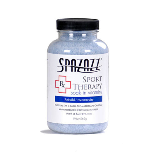 Spazazz RX Therapy Crystals 19oz Container (Sports Therapy - Rebuild) 607