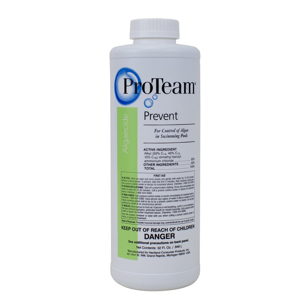 Proteam Prevent Algaecide for Clear, Algae-Free Pools