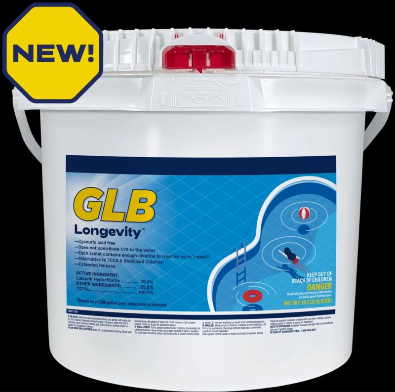 GLB Longevity Cal Hypo Chlorine Tablets 20.2lb