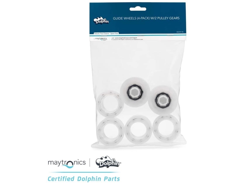Guide Wheels (4-Pack) W/2 Pulley Gears